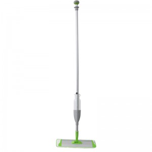 施達 靈動型噴水平拖 綠色 500ml 配2塊納米銀微纖拖布